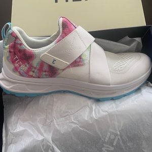 Tie - Dye Tiems, NEVER worn. Perfect spin shoes.